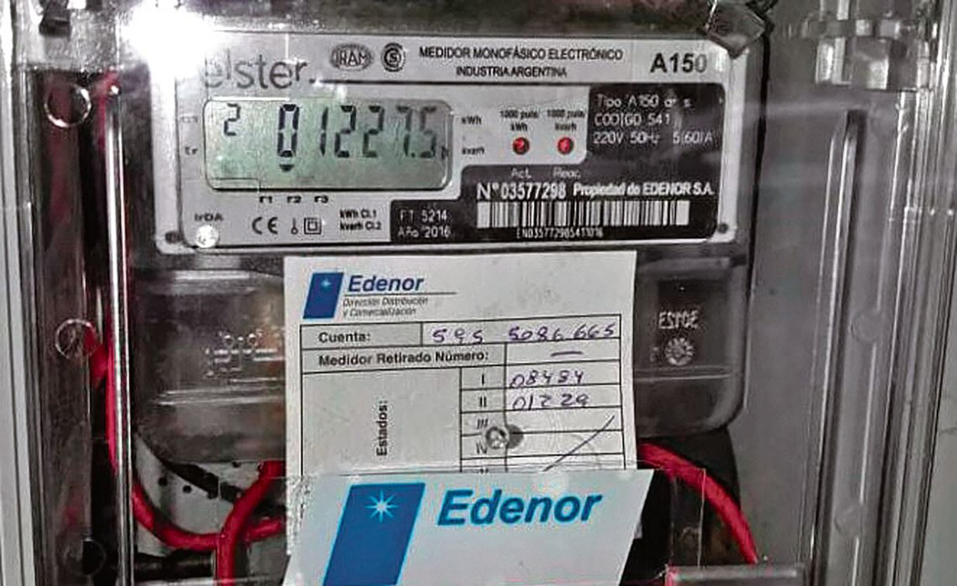medidor eléctrico