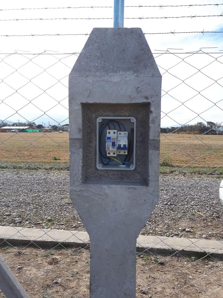 pilar de obra